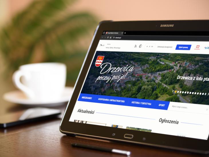 Strona internetowa gminy Drzewica strona główna