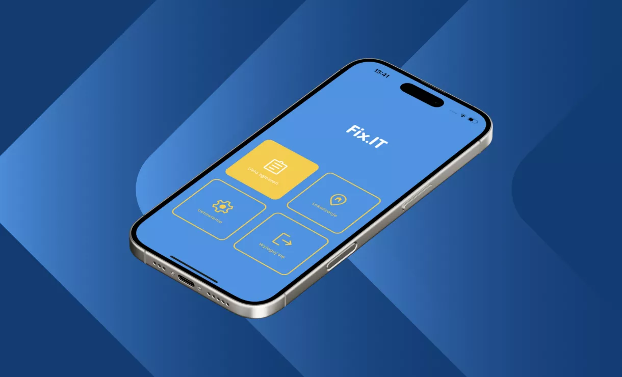 System Fix.IT na ekranie telefonu