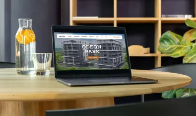 projekt strony osiedla Odeon Park